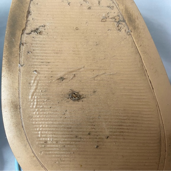 🌻 Baby Blue MANGO Slip-on Sandals - Picture 6 of 7